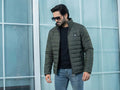 Men’s Premium Quilted Puffer Jacket – Lightweight, Warm & Winter Waterproof Outerwear
