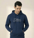 Strive Printed Fleece Hoodie for Winters – Premium Warm Hoodie for Men