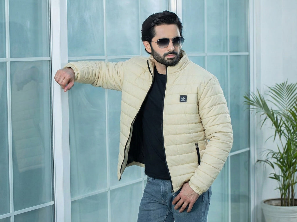Men’s Premium Puffer Quilted Jacket – Lightweight, Warm & Winter-Ready Outerwear