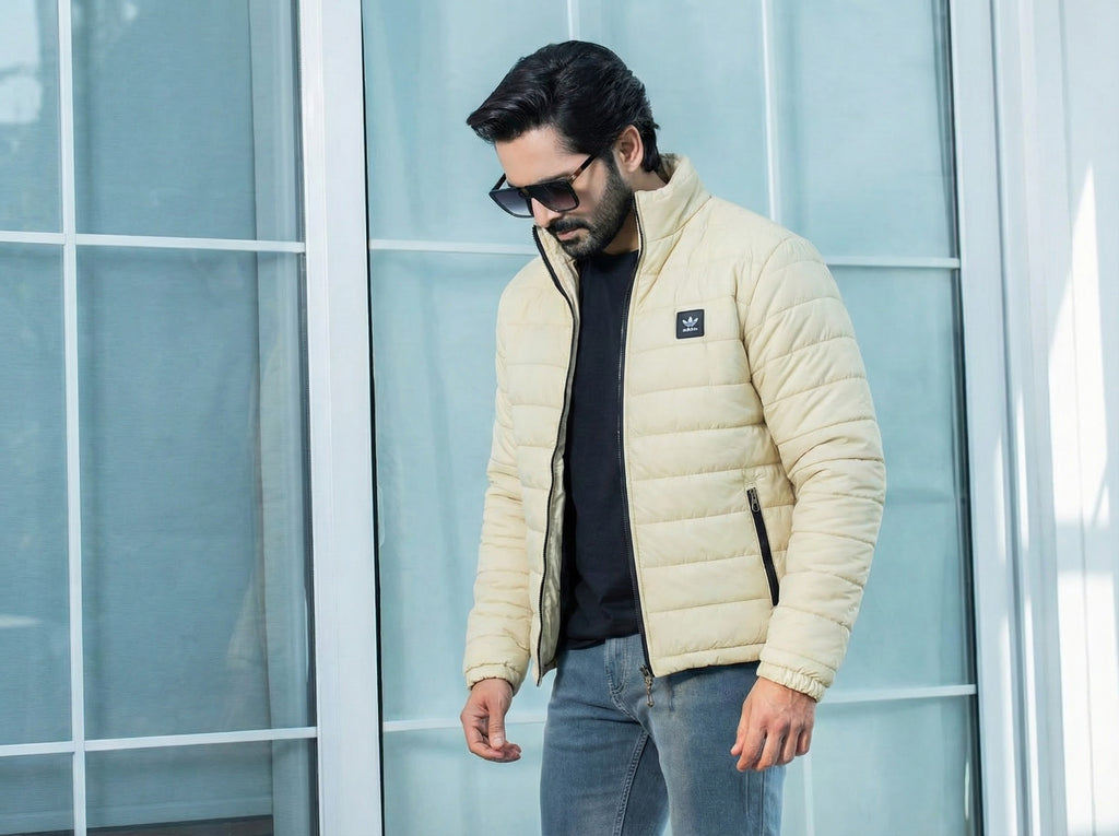 Men’s Premium Puffer Quilted Jacket – Lightweight, Warm & Winter-Ready Outerwear