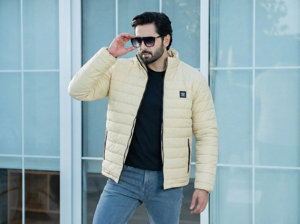 Men’s Premium Puffer Quilted Jacket – Lightweight, Warm & Winter-Ready Outerwear