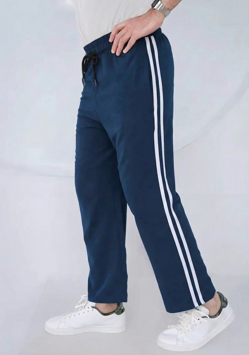 Men’s Winter Fleece Trouser with Side Stripes – Warm & Comfortable Fit